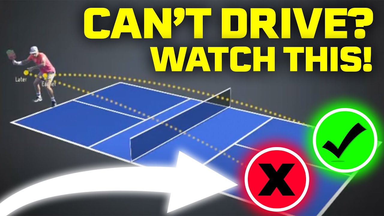 Tạo áp lực và kiểm soát trận đấu cùng kỹ thuật Drive trong Pickleball