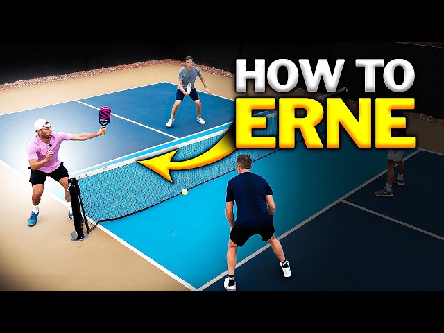 Bứt tốc đạt 3.5 trong Pickleball cùng kỹ thuật Erne