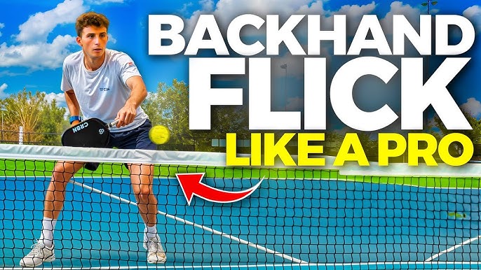 Thay đổi nhịp độ cùng kỹ thuật Flick trong Pickleball