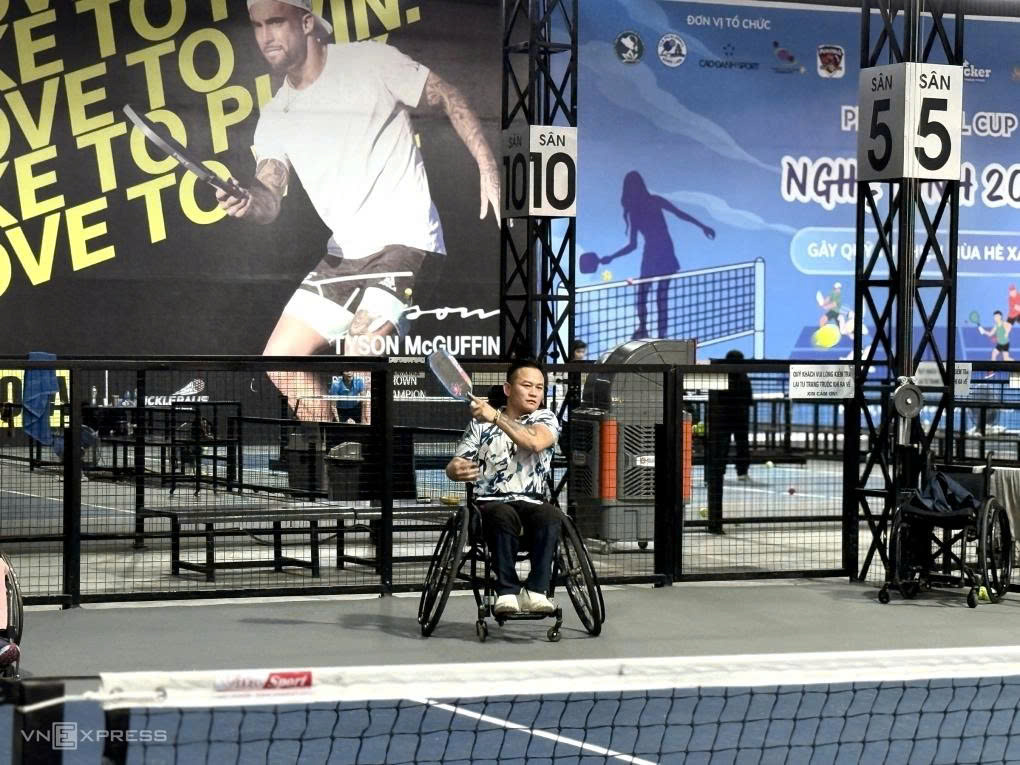 pickleball xe lăn