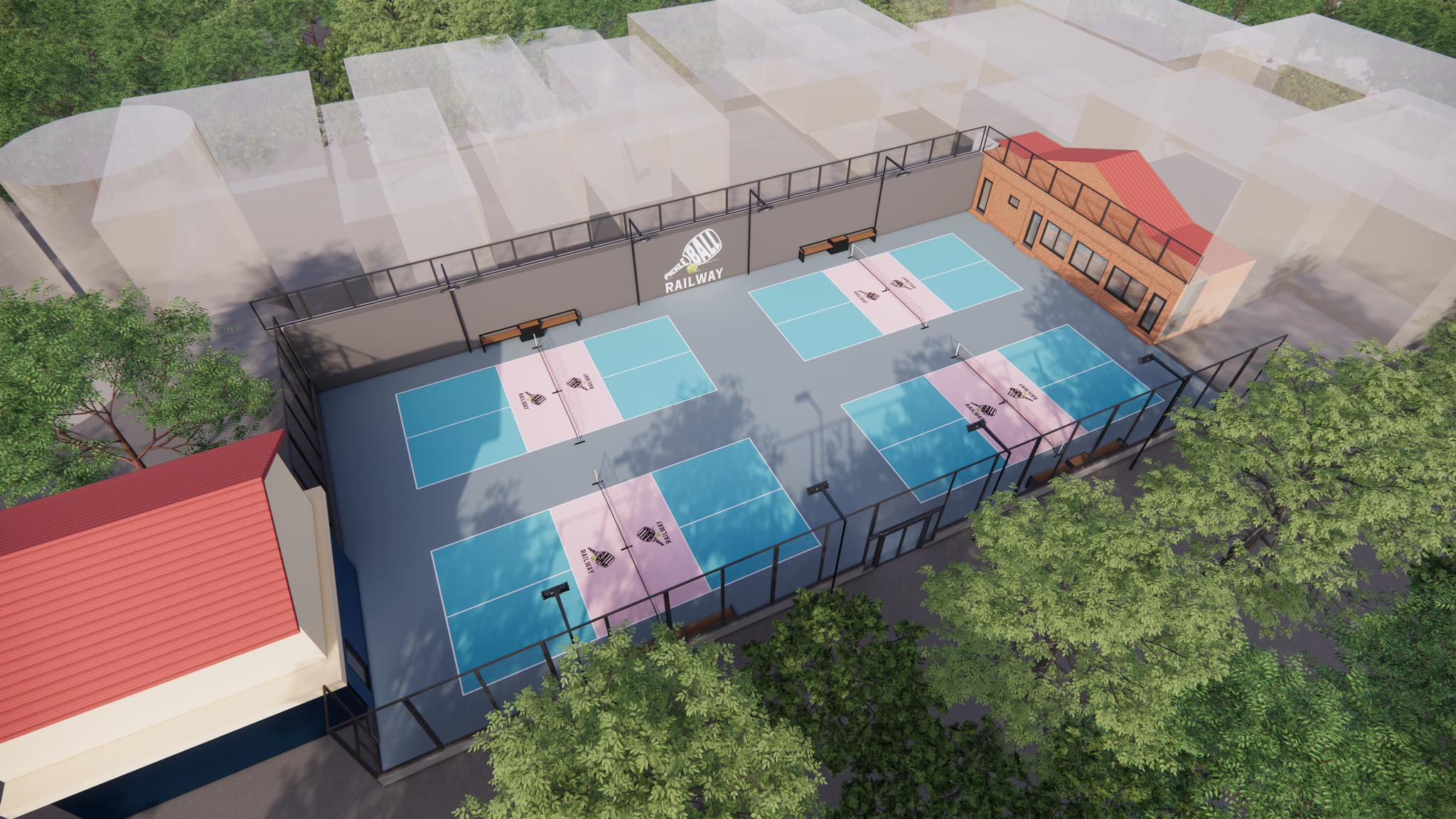 RAILWAY PICKLEBALL -  Khâm Thiên